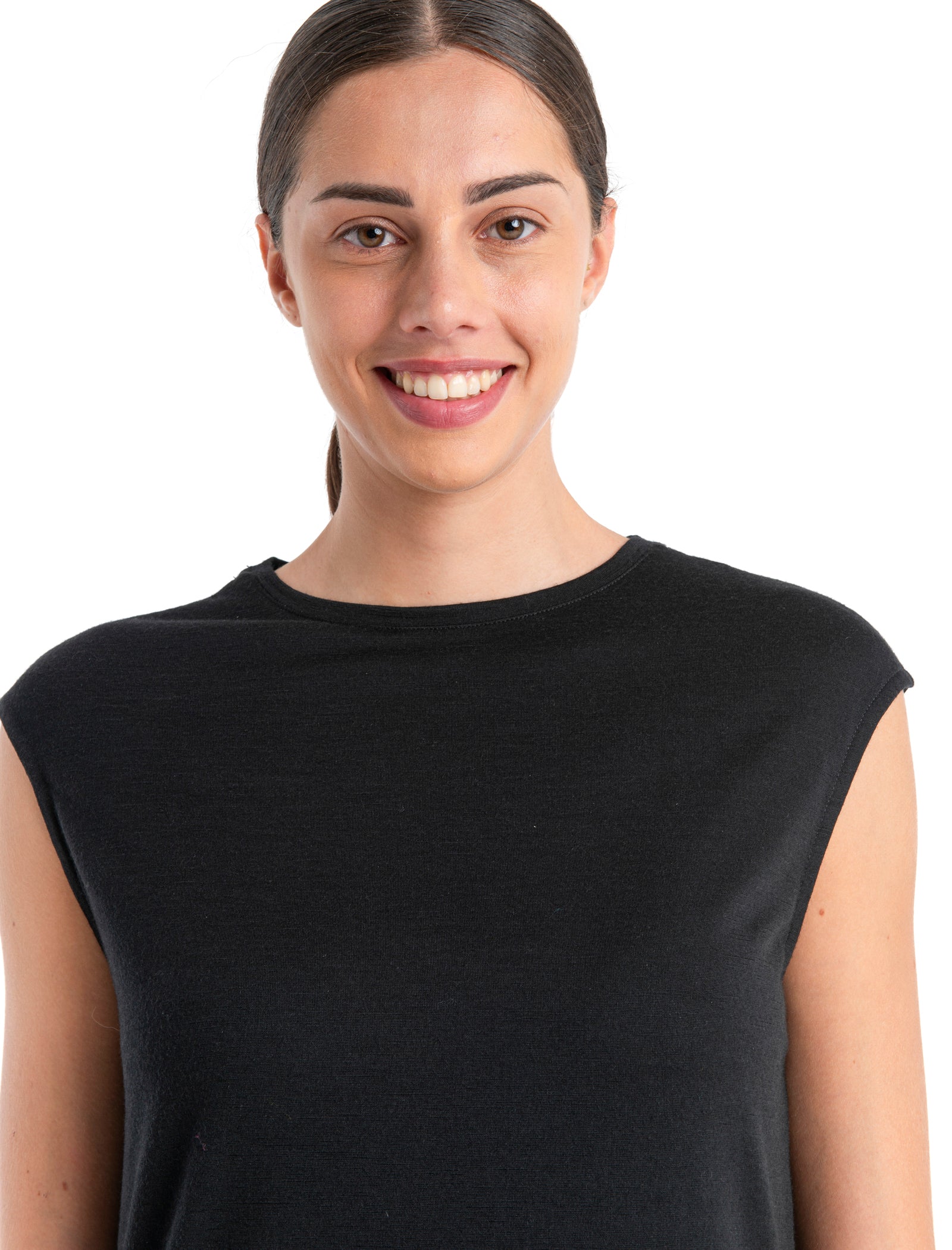 Vestido Sem Mangas Feminino de Lã de Merino Granary