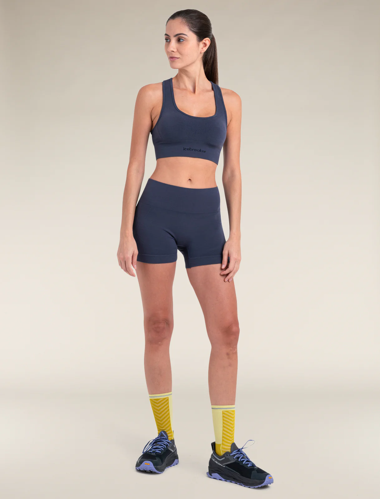 Bra Feminino em Mistura de Merino 260 ZoneKnit™ Sem Costuras