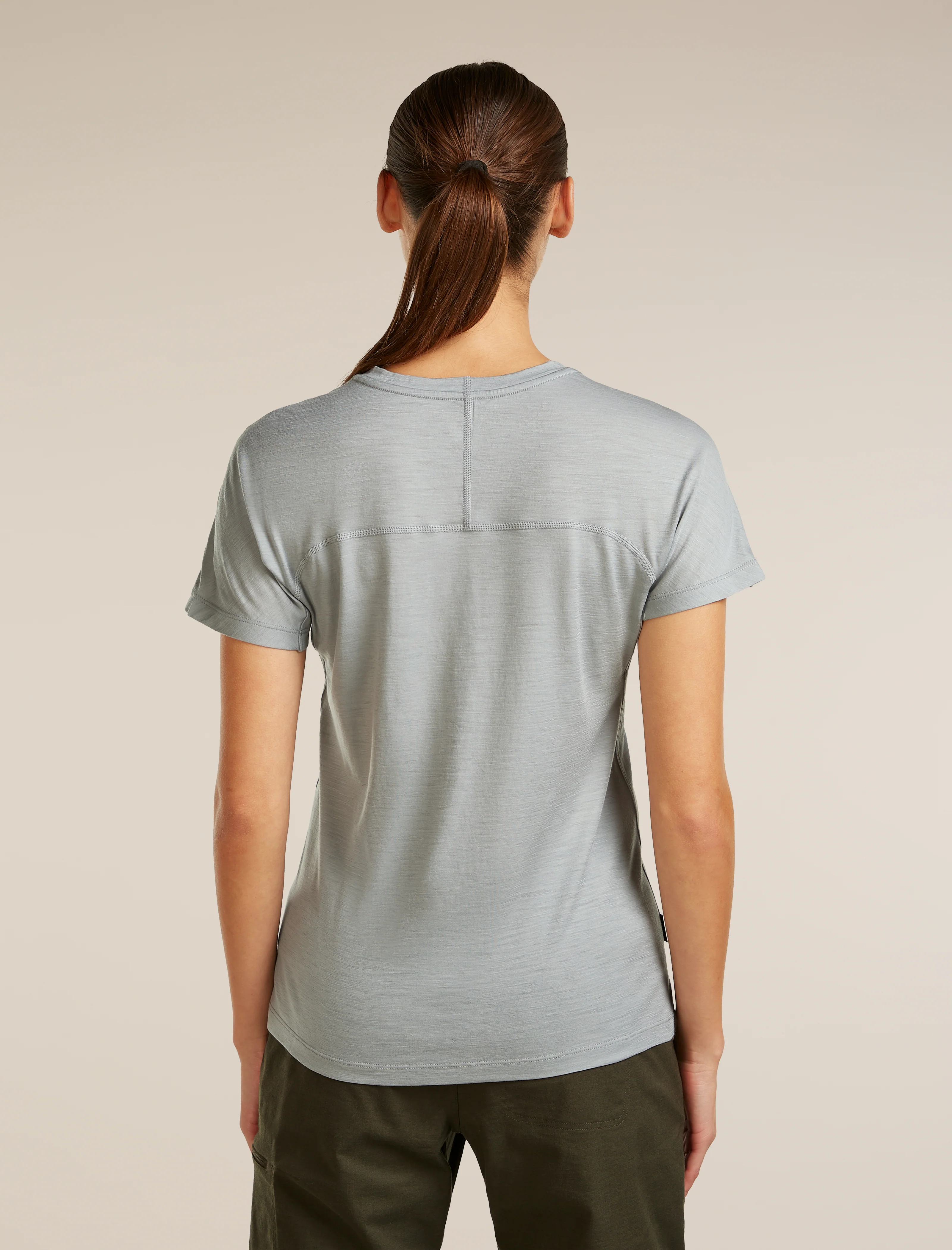 Camiseta de Manga Curta Feminina 150 MerinoFine™