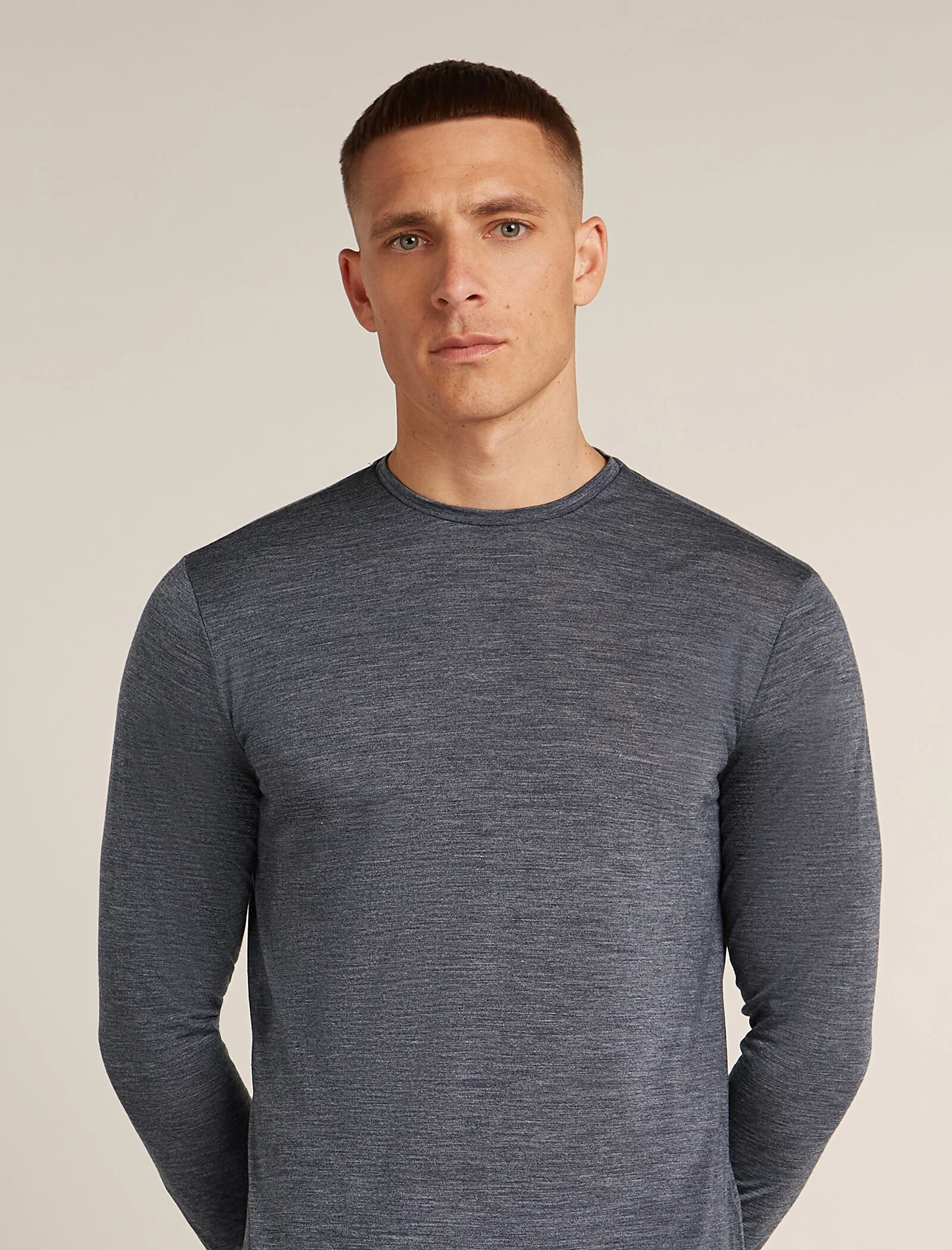 Camiseta de Manga Comprida para Homens Merino Blend 125 Cool-Lite™ Sphere