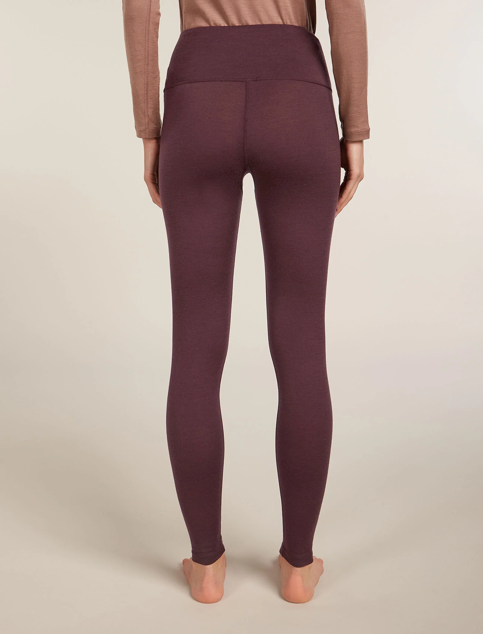 Leggings Térmicos de Alta Elevação Merino 200 Oasis para Mulheres